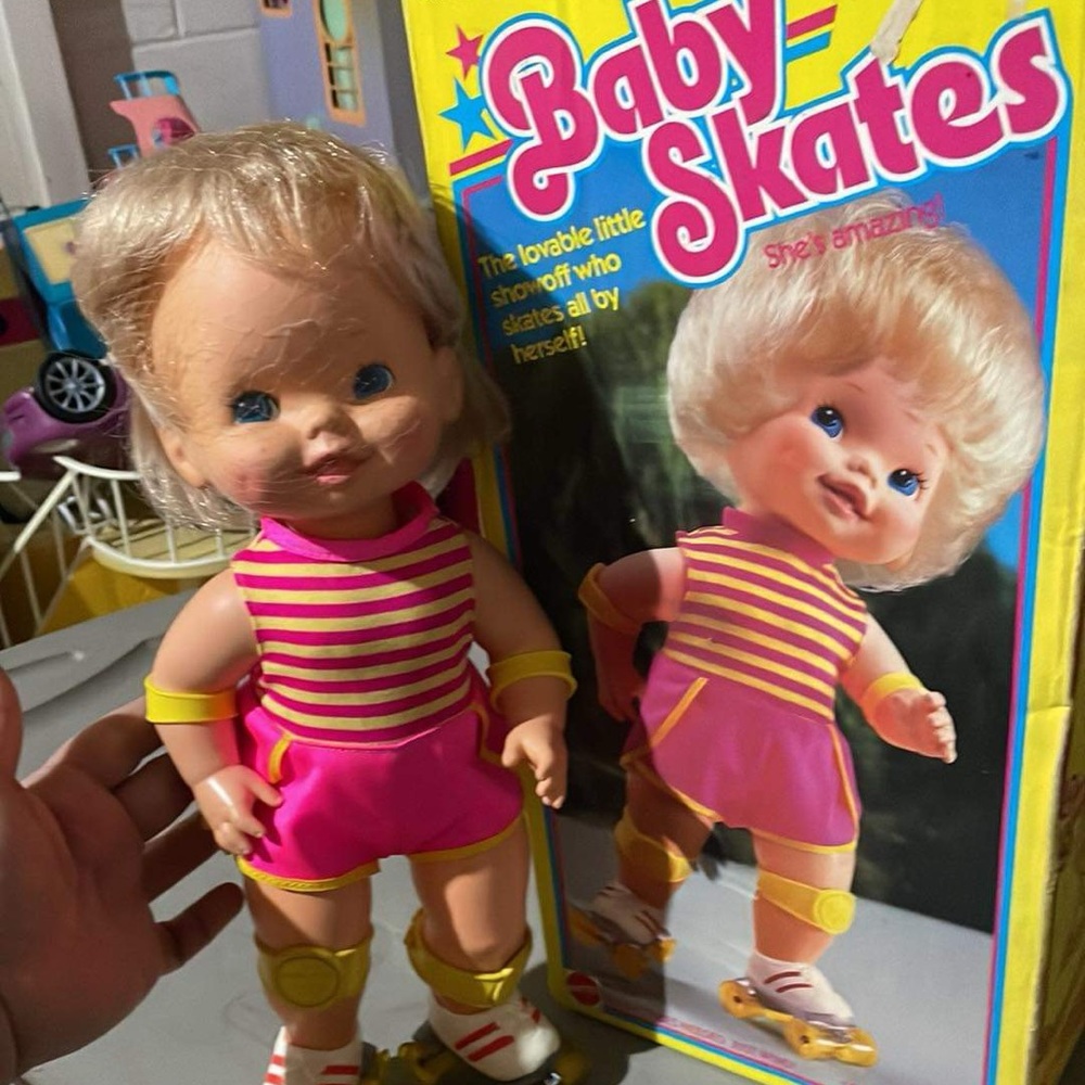 Mattel Baby Skates 1982